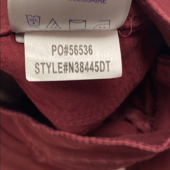 Not Your Daughter’s Jeans plumberry pants 12 - Picture 9 of 13